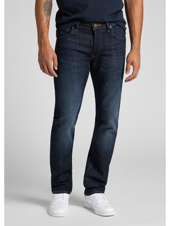 Lee Lee Jeans DAREN BUTTON FLY Blu Straight Fit