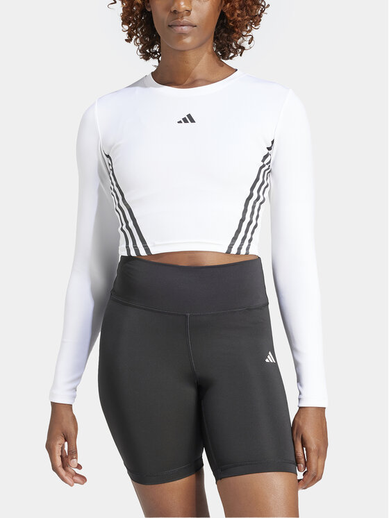 adidas adidas Φανελάκι τεχνικό AEROREADY Hyperglam IL6971 Λευκό Tight Fit