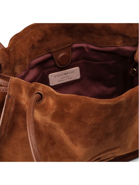 Coccinelle Coccinelle Borsetta Dulse Suede Medium Marrone
