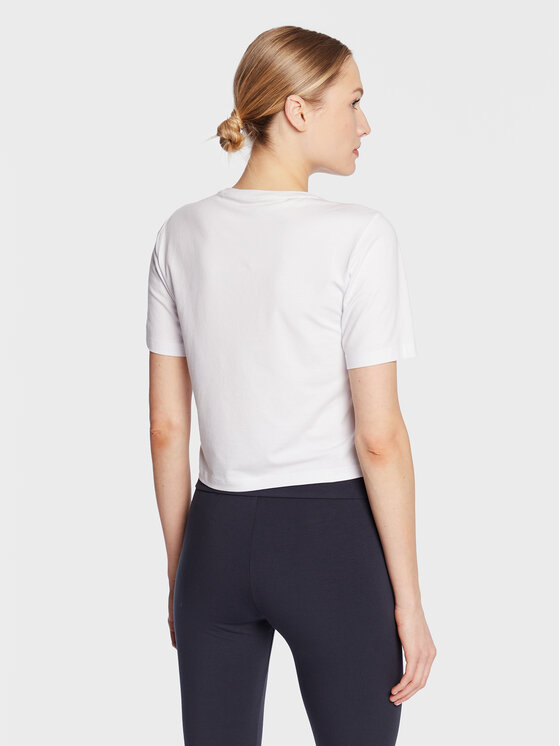 EA7 Emporio Armani EA7 Emporio Armani T-krekls 3RTT07 TJDZZ 0102 Balts Regular Fit