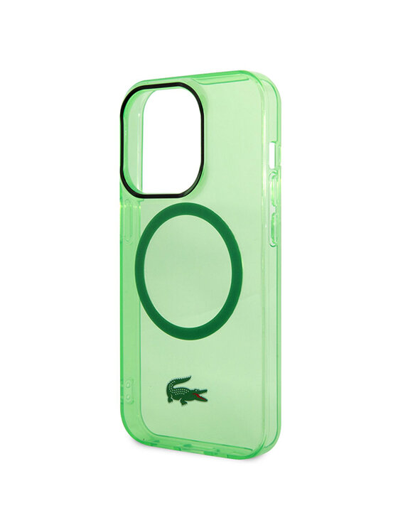 Lacoste Lacoste Etui na telefon iPhone 14 Pro Zielony