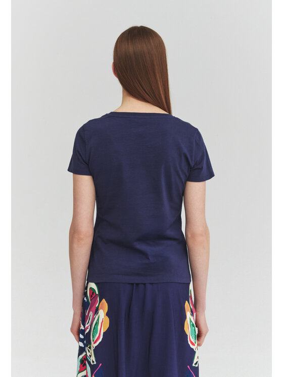 TATUUM TATUUM T-Shirt ANTINI Tmavomodrá Classic Fit