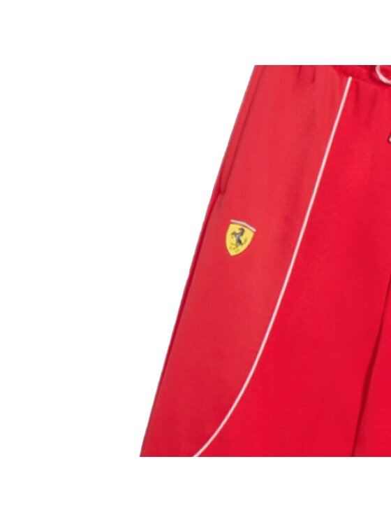Puma Puma Spodnie dresowe Ferrari Race Sweat Pants CC Czerwony Regular Fit