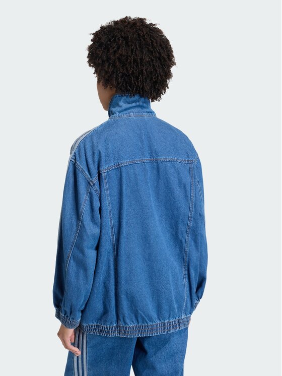 adidas adidas Bluza FIREBIRD ADILENIUM DENIM Błękitny Regular Fit