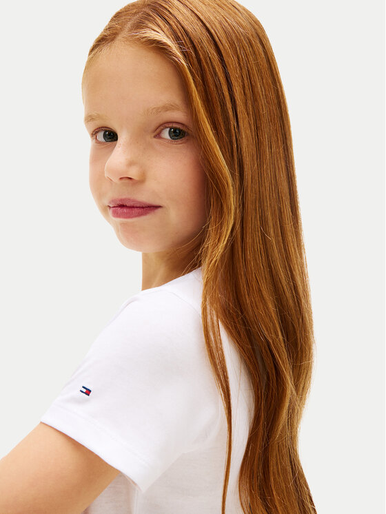 Tommy Hilfiger Tommy Hilfiger Футболка Foil KG0KG08974 D Білий Regular Fit