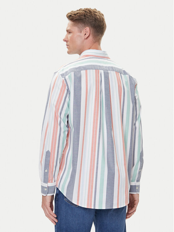 Tommy Hilfiger Tommy Hilfiger Koszula Oxford Regatta MW0MW39476 Kolorowy Regular Fit