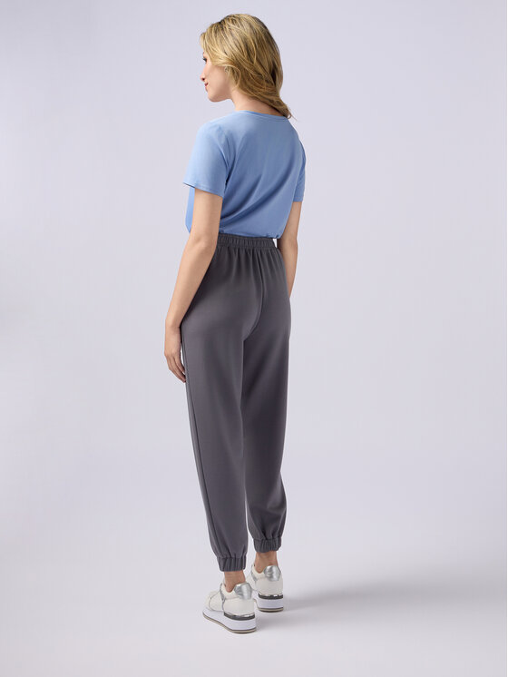 Oltre Oltre Spodnie materiałowe P819J002273N013 Szary Boy Fit