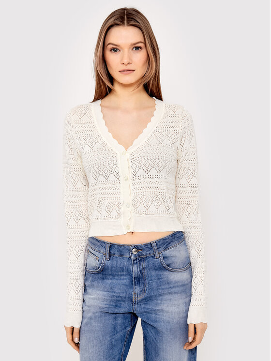 Cardigan LKC-555ABBEY Beige Regular Fit