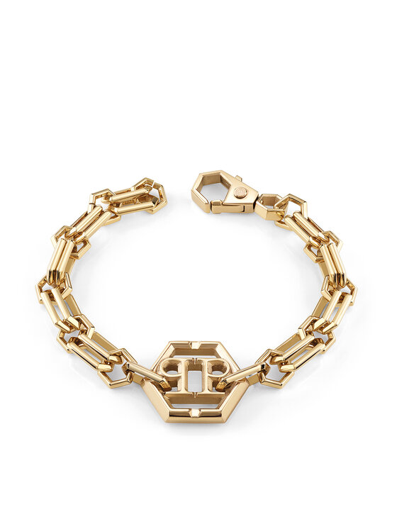 Brățară PHILIPP PLEIN Plein Icon Chain PJ9EA06BU Auriu