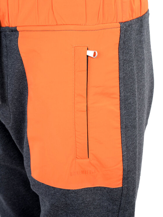Bikkembergs Bikkembergs Παντελόνι υφασμάτινο C 1 013 80 M 3806 Πορτοκαλί Regular Fit