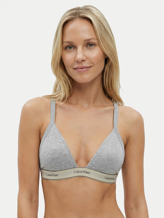 Calvin Klein Underwear Calvin Klein Underwear Bralette melltartó LV00QF8369 Szürke