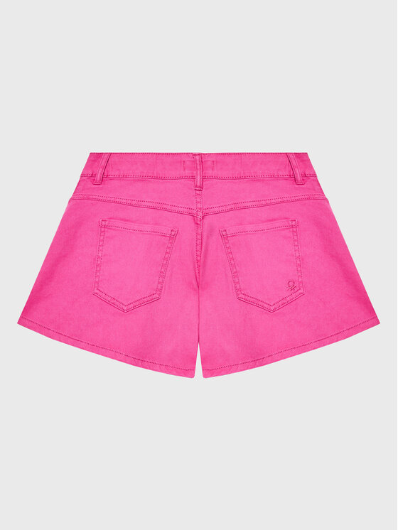 United Colors Of Benetton United Colors Of Benetton Шорти от плат 4RISC9019 Розов Regular Fit