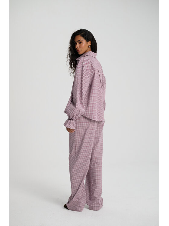 Le Songe Le Songe Koszula MERY CHERRY Fioletowy Oversize