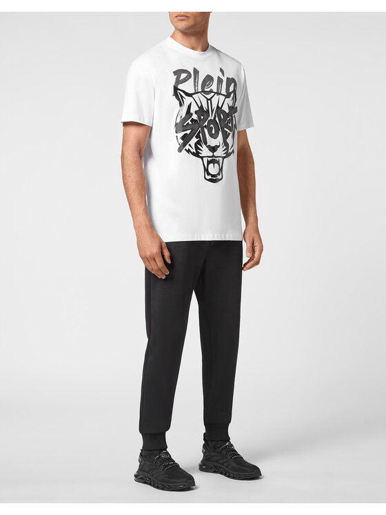 Plein Sport Plein Sport T-shirt 8861 Bianco Regular Fit
