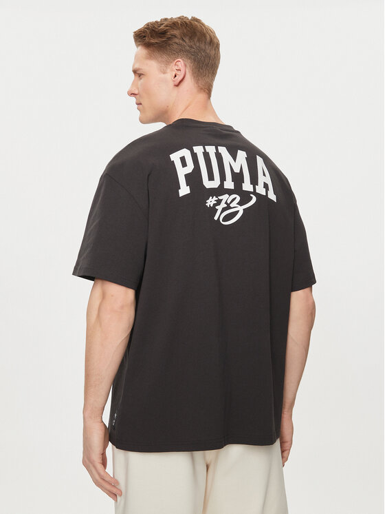 Puma Puma Majica Dylan s Gift Shop 625282 Črna Regular Fit