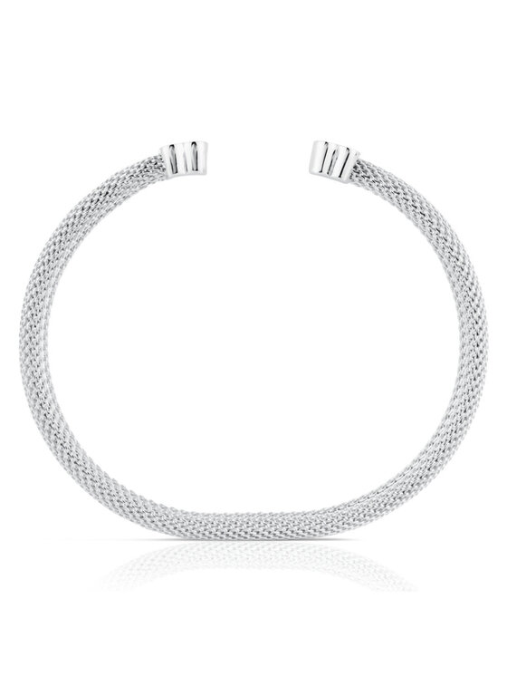 TOUS TOUS Zapestnica Mesh 1003962170 Srebrna