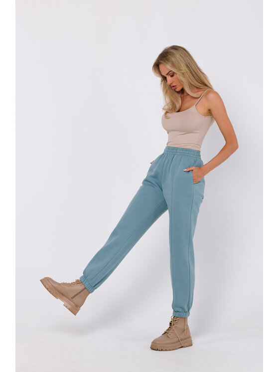 Made of Emotion Made of Emotion Pantaloni da tuta M760 Blu Modern Fit