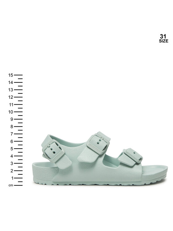 Birkenstock Birkenstock Sandály Milano Eva 1026751 Tyrkysová