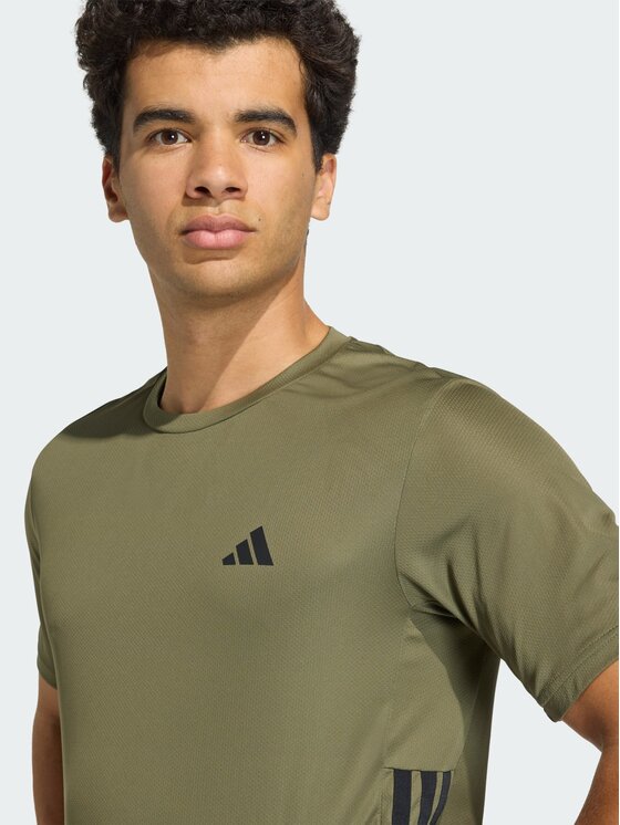 adidas adidas Koszulka techniczna 158824 Zielony Regular Fit