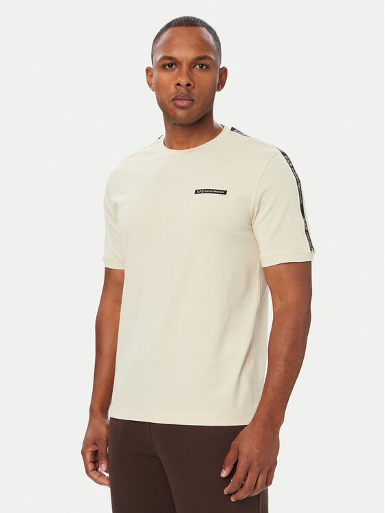 EA7 Emporio Armani EA7 Emporio Armani Футболка 7M002189 AF10373 U1079 Кремовий Regular Fit
