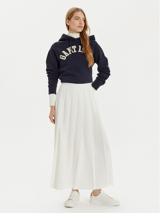 Gant Gant Bluza 1949 Arch Graphic 4201262 Granatowy Loose Fit