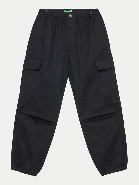 United Colors Of Benetton Joggers 4XZXCF03O Nero Loose Fit Modivo