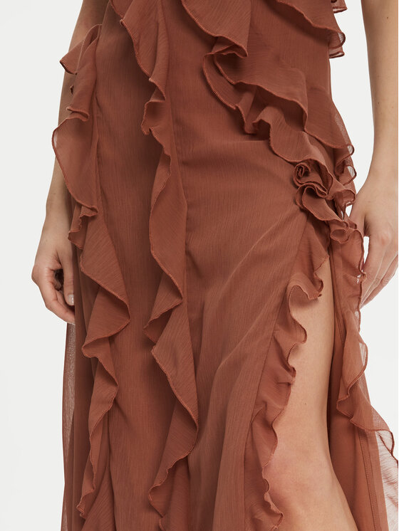 French Connection French Connection Coctailkleid 71YOR Braun Regular Fit