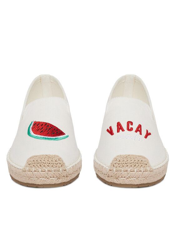 DeeZee DeeZee Espadryle MXCR-232 Biały