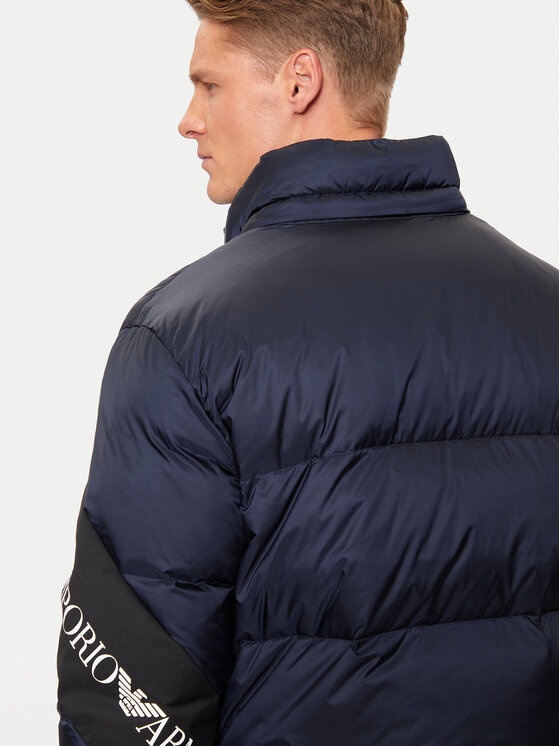 EA7 Emporio Armani EA7 Emporio Armani Giubbotto piumino 6DPB33 PNEOZ 1562 Blu scuro Regular Fit