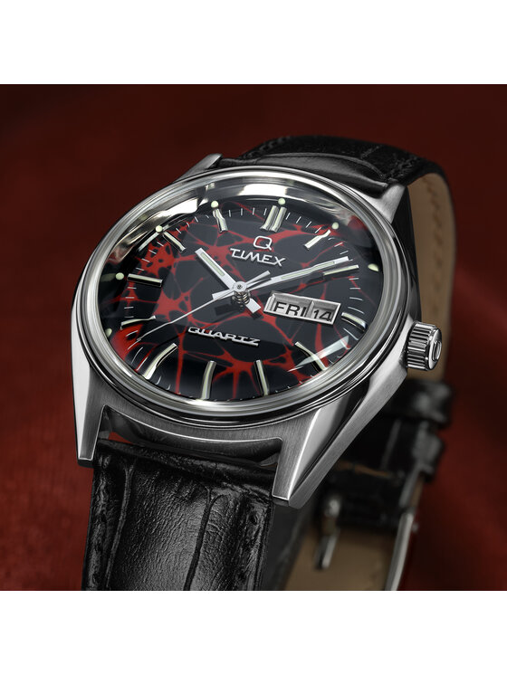 Timex Timex Zegarek TW2Y55700 Czarny
