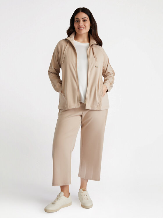 Fiorella Rubino Fiorella Rubino Felpa G830L008055N002 Écru A-Line Fit