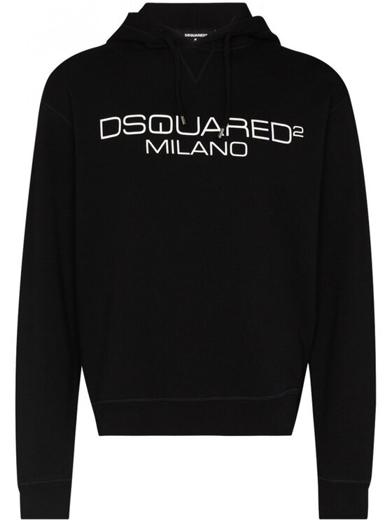 Dsquared2 Dsquared2 Bluza S74GU0546 S25305 Czarny Regular Fit