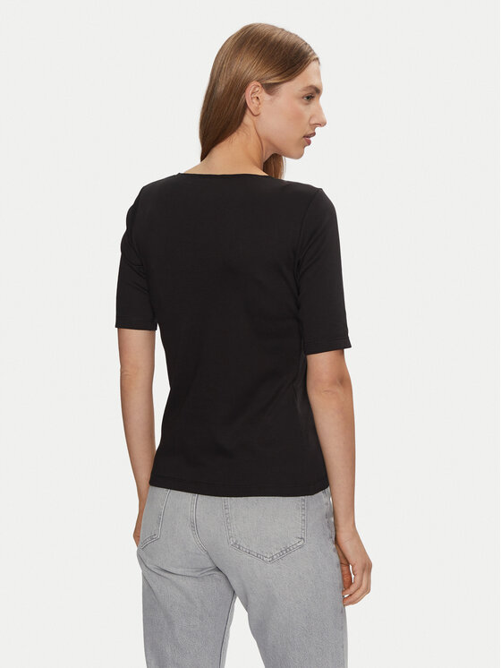 Calvin Klein Calvin Klein T-shirt K20K208050 Crna Slim Fit
