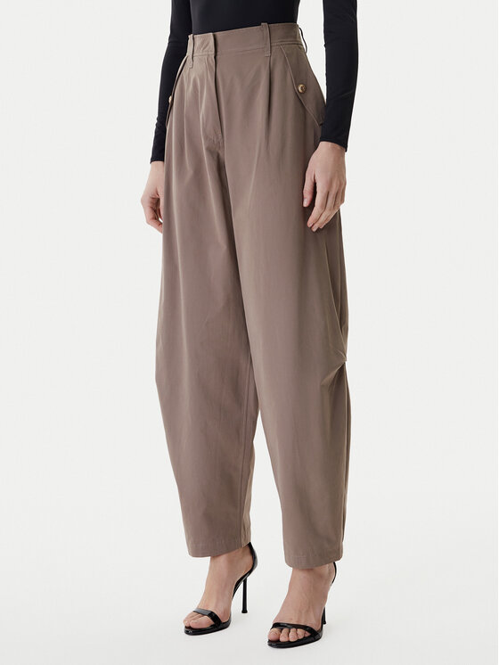 Guess Pantaloni din material W6RB08 WJ692 Maro Regular Fit