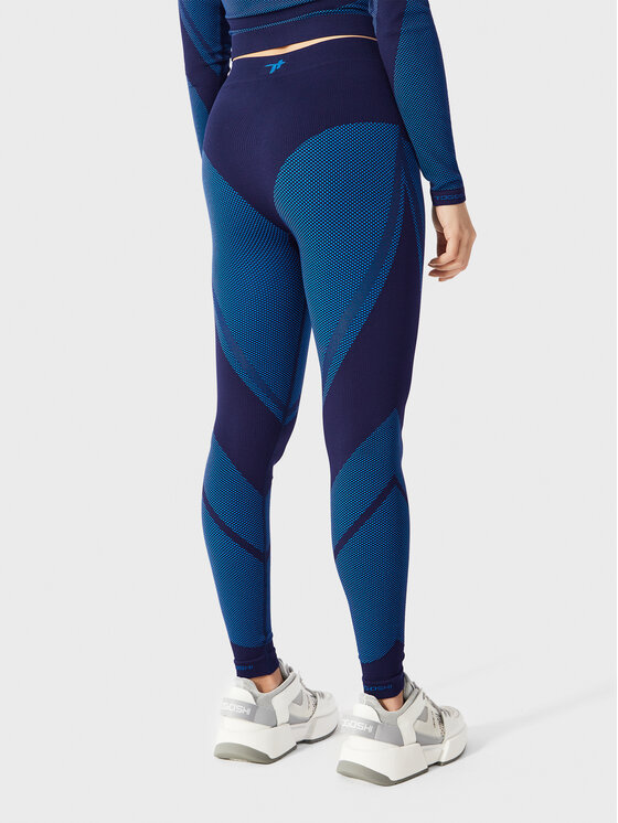 Togoshi Togoshi Legíny THERMO TG22-LEGD500 Tmavomodrá Slim Fit