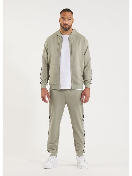 PITBULL PITBULL Bluza TAPE NUGGET Szary Regular Fit