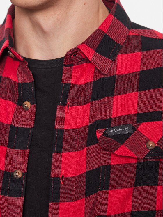 Columbia Columbia Koszula Flare Gun™ Stretch Flannel Czerwony Regular Fit