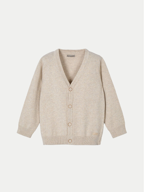 Mayoral Ζακέτα 3372 Μπεζ Regular Fit