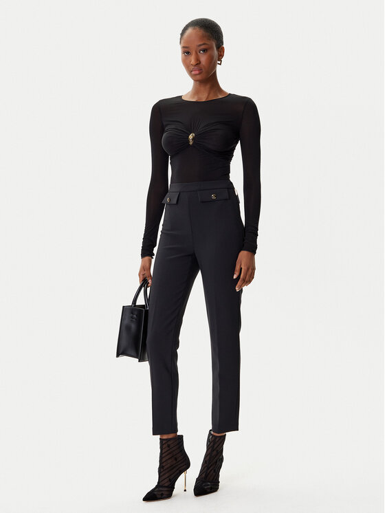 Elisabetta Franchi Elisabetta Franchi Glaustinukė BO-016-57E2-V390 Juoda Slim Fit
