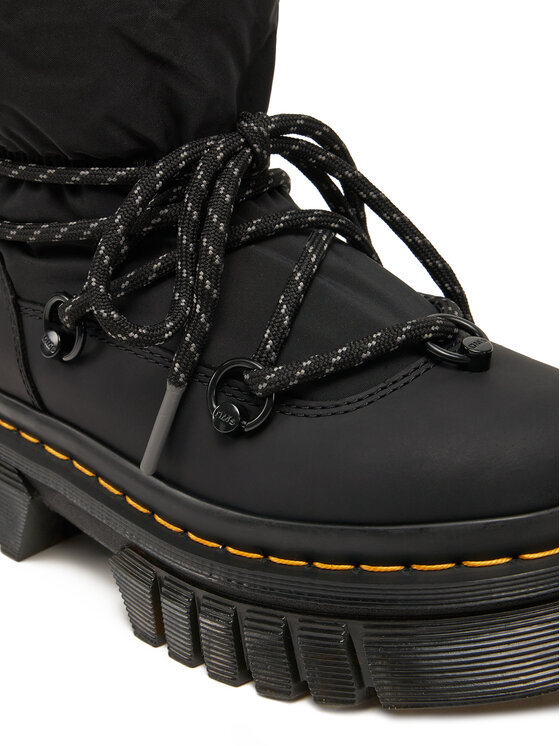 Dr. Martens Dr. Martens Μπότες Χιονιού Audrick Padded Hi Black Snowplow Wp32052001 Μαύρο
