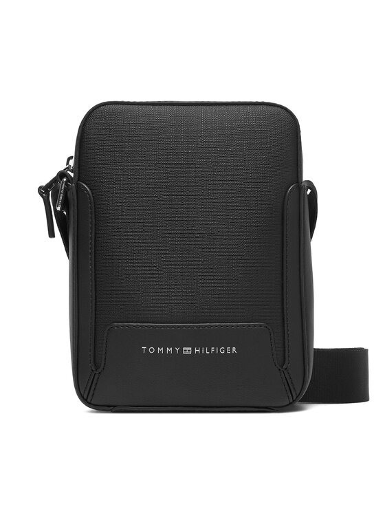 Tommy Hilfiger Tommy Hilfiger Мъжка чантичка Th Modern Mini Reporter AM0AM13638 Черен