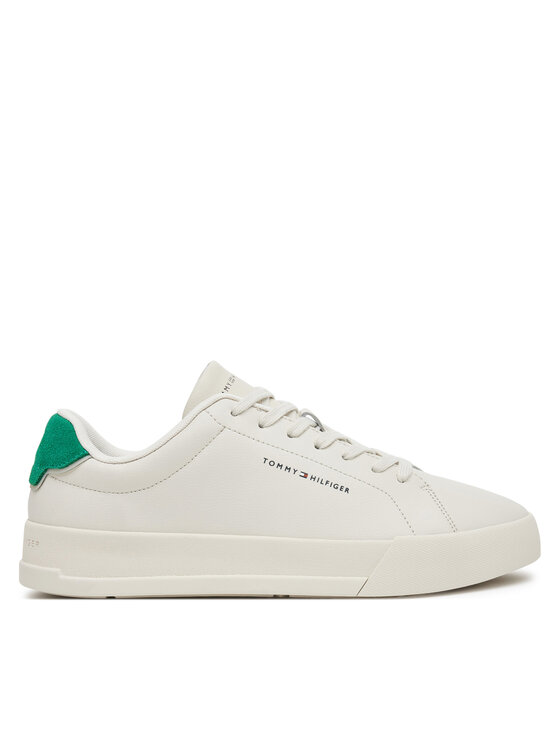 Tommy Hilfiger Tommy Hilfiger Sneakers Th Court Lth Detail Ess FM0FM05367 Beige