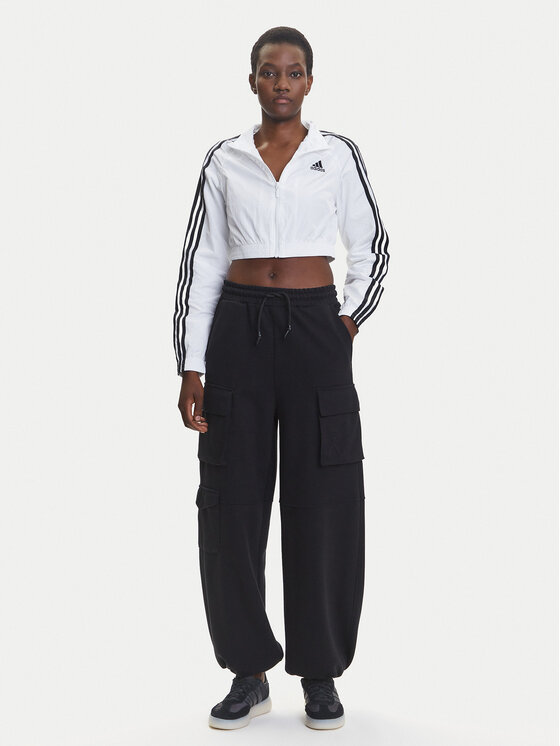 adidas adidas Суитшърт Teamgeist adicolor JZ8275 Бял Slim Fit