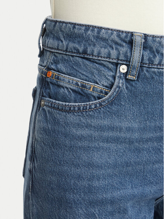 BOSS BOSS Jeansy 50569173 Niebieski Straight Leg