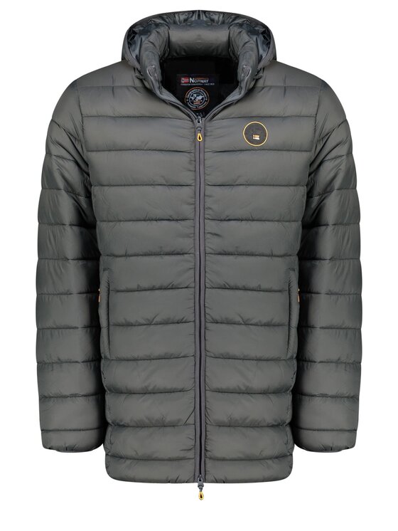 Geographical Norway Geographical Norway Kurtka puchowa WZ5086H/GN-GRIS FONCÉ Szary Regular Fit