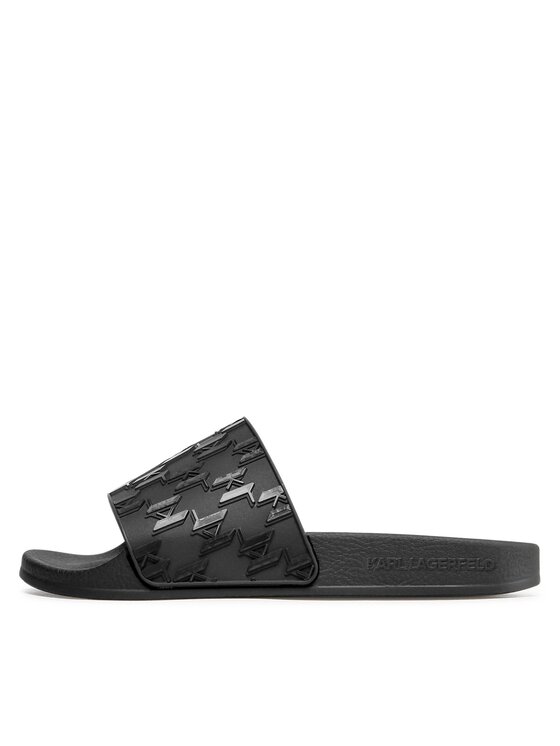 KARL LAGERFELD KARL LAGERFELD Šľapky KL80903 Čierna
