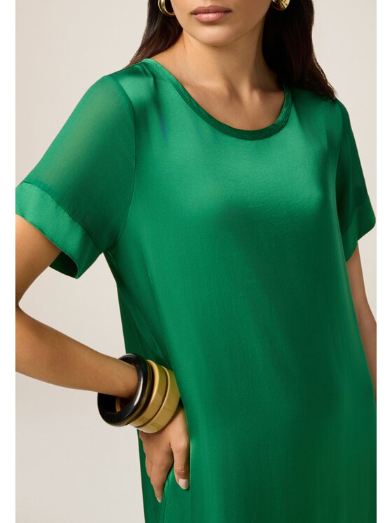 Oltre Oltre Abito da sera 7041J000907N015 Verde Baggy Fit