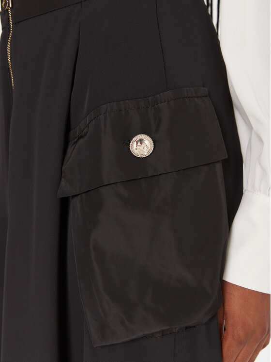 Rinascimento Rinascimento Midi svārki CFC0126183003 Melns Regular Fit