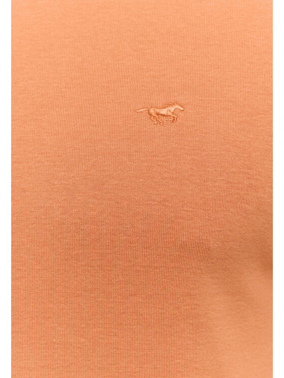 Mustang Mustang T-shirt ALLEN Arancione Slim Fit