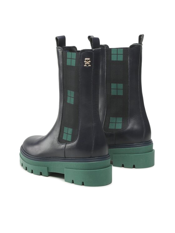 tommy hilfiger monochromatic chelsea boot